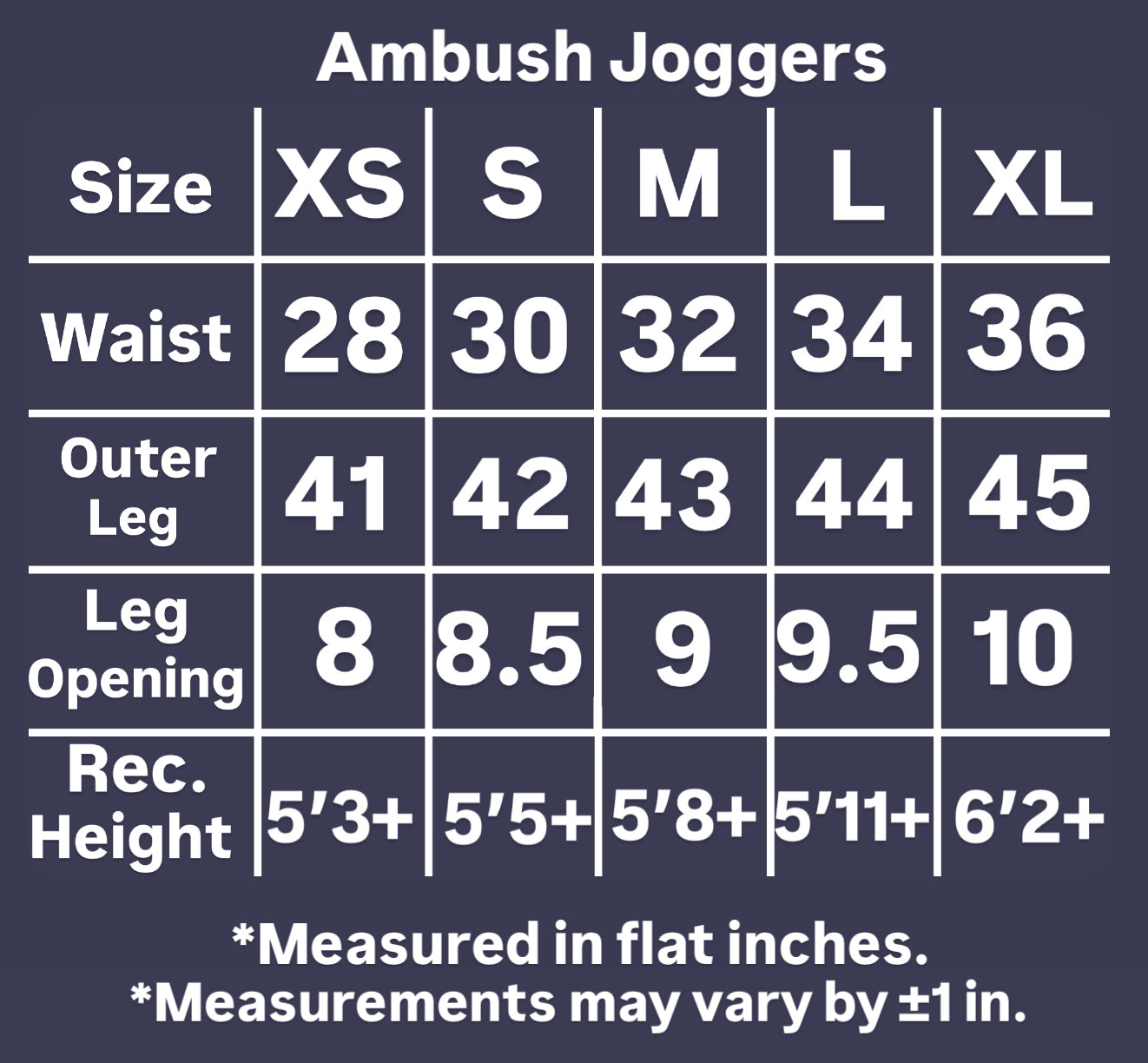 Ambush Joggers